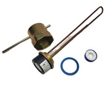 TESLA COPPER IMMERSION CYLINDER HEATER ELEMENT KIT INC BOX SPANNER & PTFE TAPE