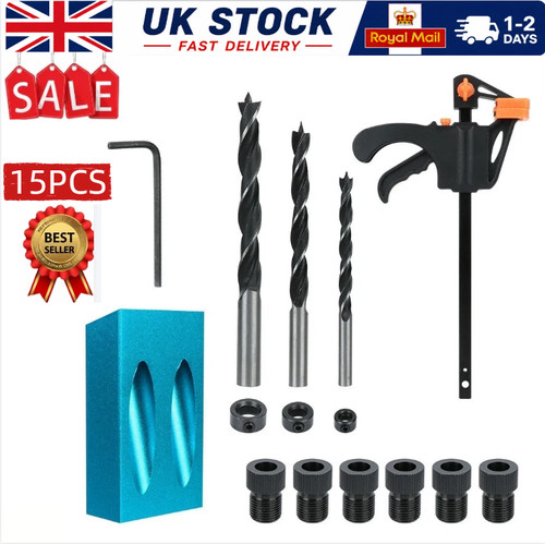 15pcs pocket hole jig - pocket,