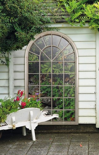 Extra large garden wall - garden,