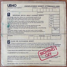 UB40 - SIGNING OFF 1st UK