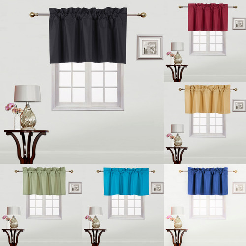 1pc straight valance swag - straight,