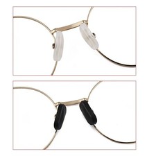 Slip-on Silicone Eye wear Protective Covers Nose Bridge Pads Nose Cushion Piece