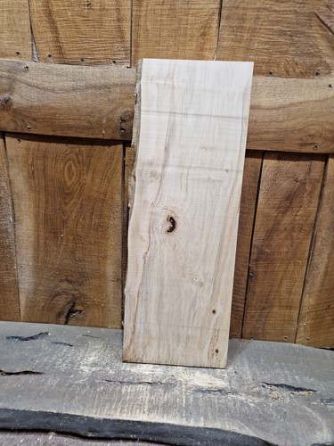 Live edge hornbeam slab - edge,
