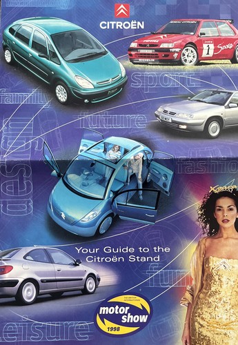 Citroen motor show - show, uk