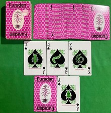 Old Vintage Non Standard * FURADAN INSECTICIDE * Playing Cards PLANT CHEMICALS