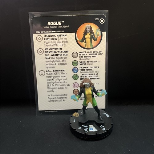 Marvel heroclix rogue 100 - marvel,