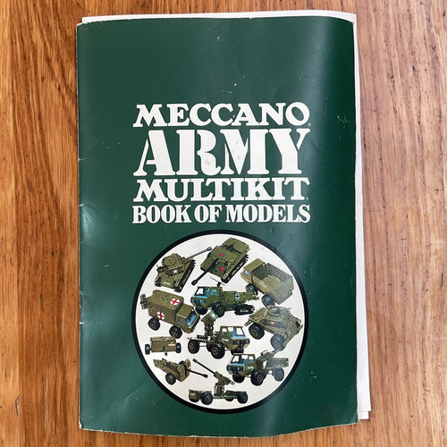 Meccano vintage army - us,