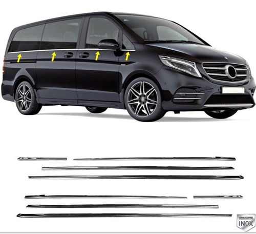 Chrome window lower trim - chrome,