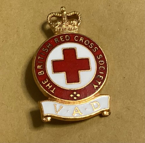 British red cross vad - red,