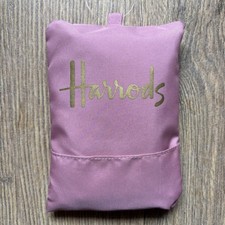 Harrods Pink Foldable Shopping
