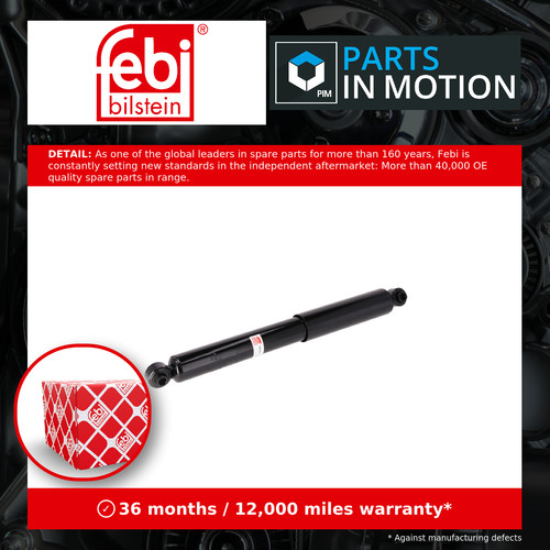 Shock absorbers rear - shock,