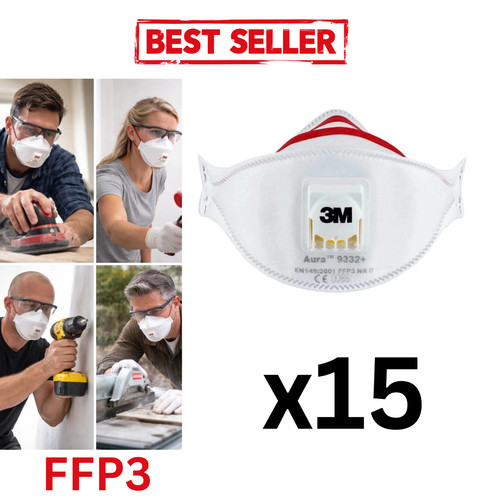 Dust mask aura ffp3 - aura,