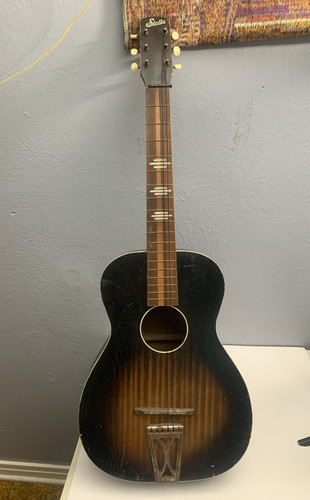 1960s vintage harmony stella - vintage,