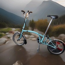 Brompton 3-Speed Turquoise