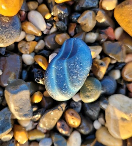 5cm long blue white galaxy - 3.5cm,