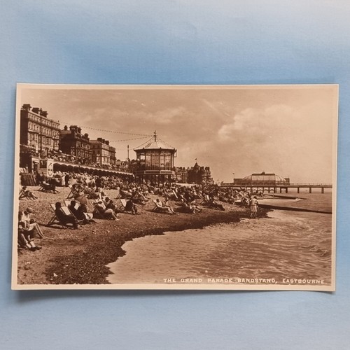 Eastbourne postcard c1920 real - c1920,