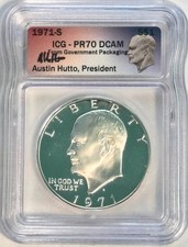 1971-S $1 Silver PR70DCAM