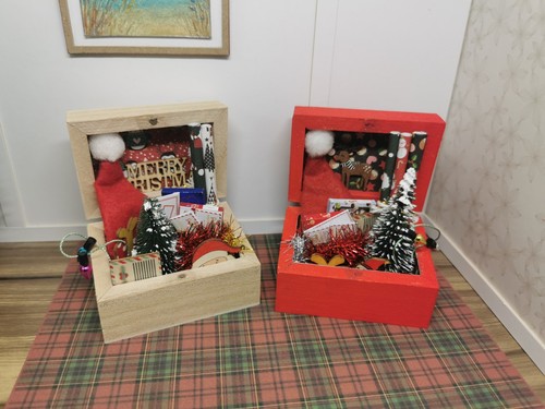 Dolls house christmas - christmas, |