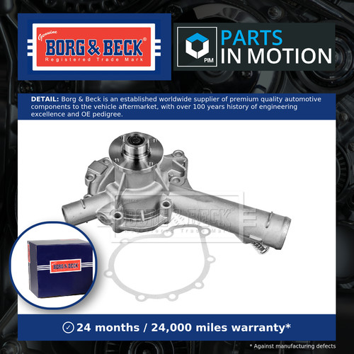 Water pump bwp1658 borg beck - pump,