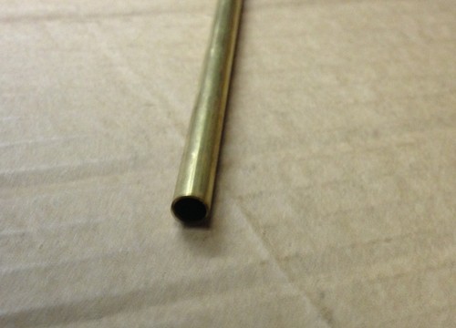 Brass tube 2mm 7mm - -, 300mm