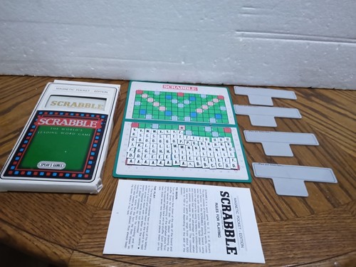 Vintage 1988 scrabble magnetic - vintage,