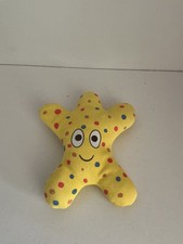 In The Night Garden Haahoos Small Yellow Spotty Star Soft Toy Plush Cbeebies