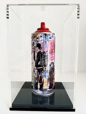 Mr. Brainwash, “Just Kidding” Spray Can Iconic Sculpture, Gallery Owned