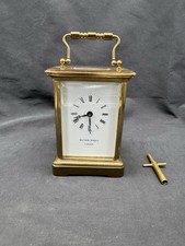 Vintage MATTHEW NORMAN LONDON Carriage Clock, Swiss, Working