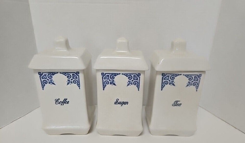 Antique canisters set - canisters,