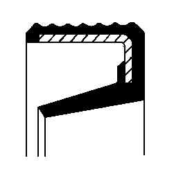 07033863b corteco shaft - shaft, seal