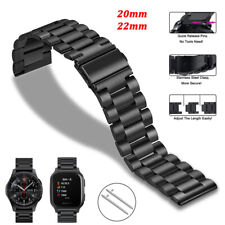 20mm 22mm Stainless Steel Metal Watch Band Strap Replacement Bracelet Watchband