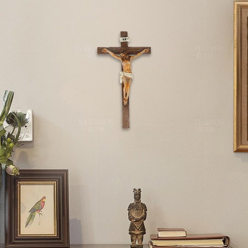 Vintage style wooden jesus - vintage,