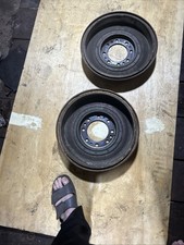 Original Pair Of Ferguson T-20 Brake Drums Grey Fegi Tractor Vintage Farming