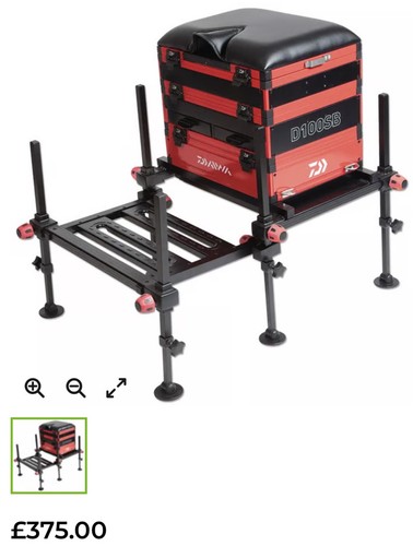 Daiwa d100sb fishing seat box - d100sb,