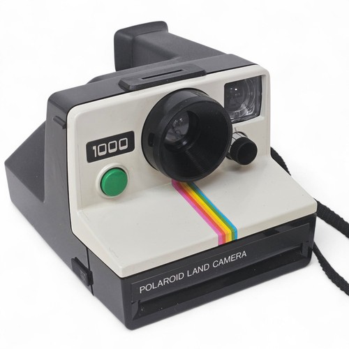 Vintage polaroid land camera - polaroid,