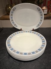 6 x Vintage JAJ Pyrex Dinner
