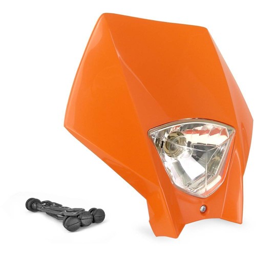 Headlight light front mask - front, for