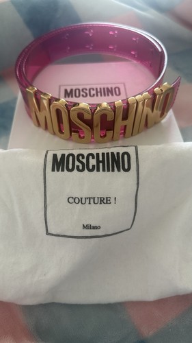 Moschino perspex belt ld33 - moschino,