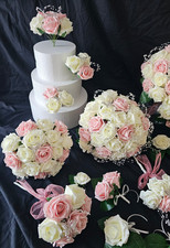 Wedding Flowers Ivory Vintage