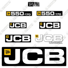 Fits JCB 550-170 Decal Kit Telehandler - 7 YEAR OUTDOOR 3M VINYL!