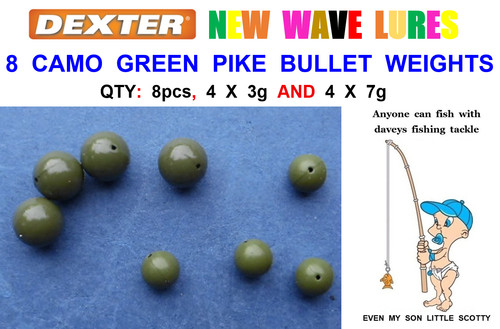 Pike fishing bullet - 3g,