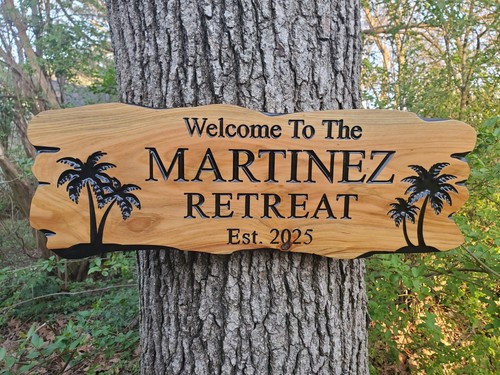 Custom beach house decor sign - custom,