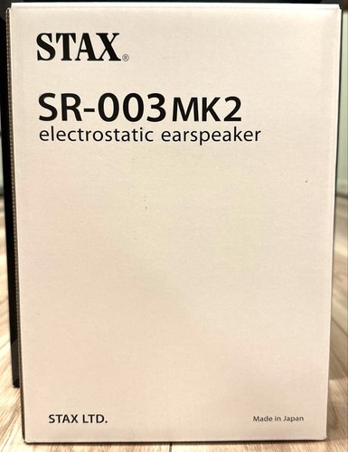 Stax 003mk2 electrostatic - sr-003mk2,