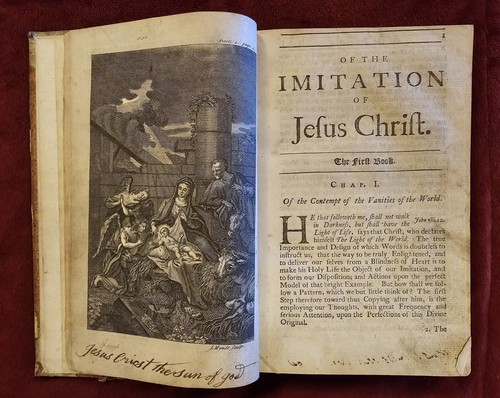 Antique book christians - book,
