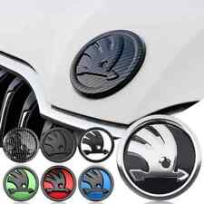 1Pc Car Hood Body Badge Stickers Accessories For Skoda Octavia 1 2 3 A4 MK1 MK2
