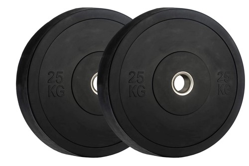 Olympic black bumper plate