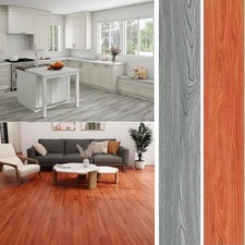 1-5m² Floor Planks Tiles Self