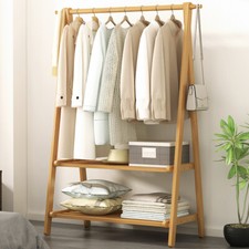 Folding Bamboo Wooden Clothes