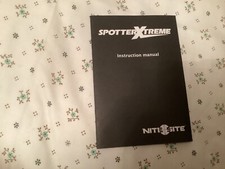 Nite Site Spotter Extreme Instruction  Manual