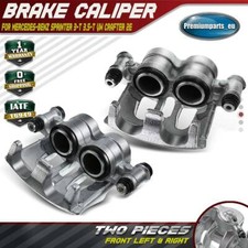 2x Brake Caliper Front Side